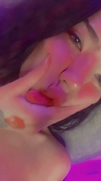Tattooed latina leaked Snapchat nude selfies with hot tits and wet pussy