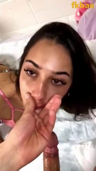 Submissive brunette girlfriend gets fucked hard on wild Snapchat sex